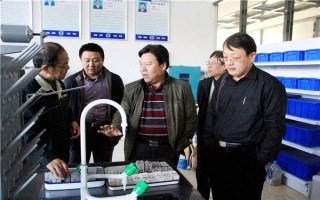 山東大學機械工程學院仇道濱書記、馮顯英教授蒞臨公司